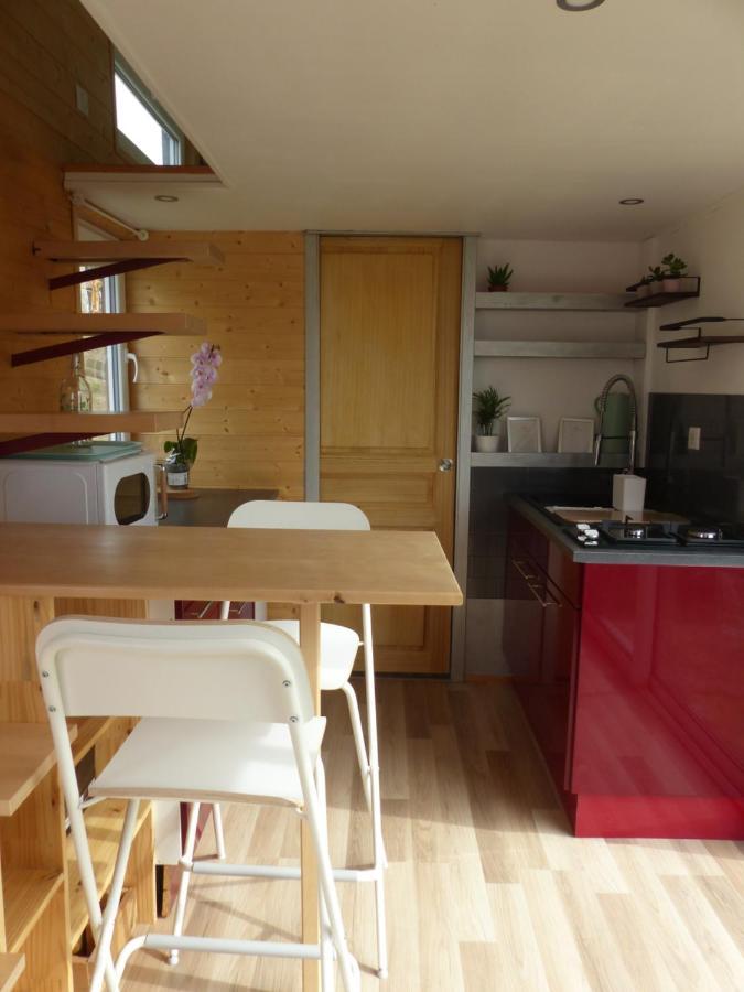 Appartement Mon Ptit Nid House Tiny House à Panissieres Extérieur photo